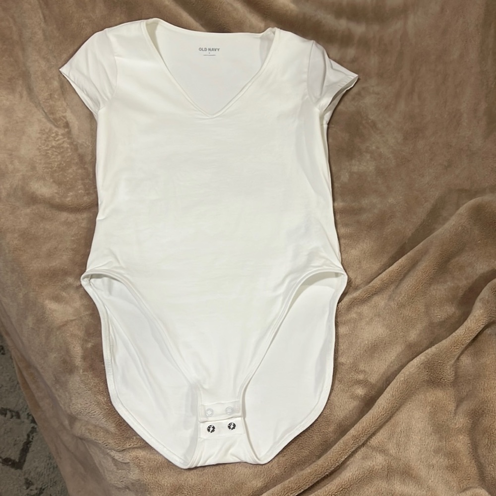 Old Navy White Bodysuit